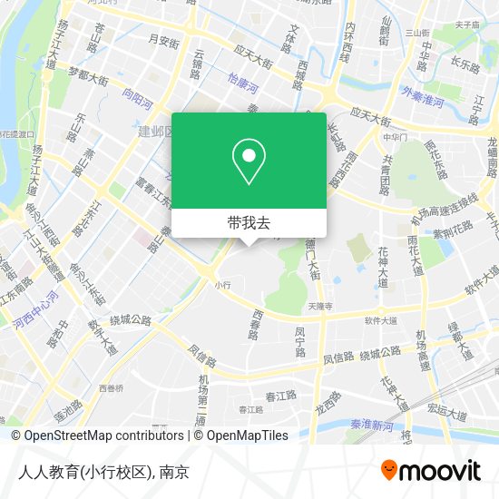 人人教育(小行校区)地图