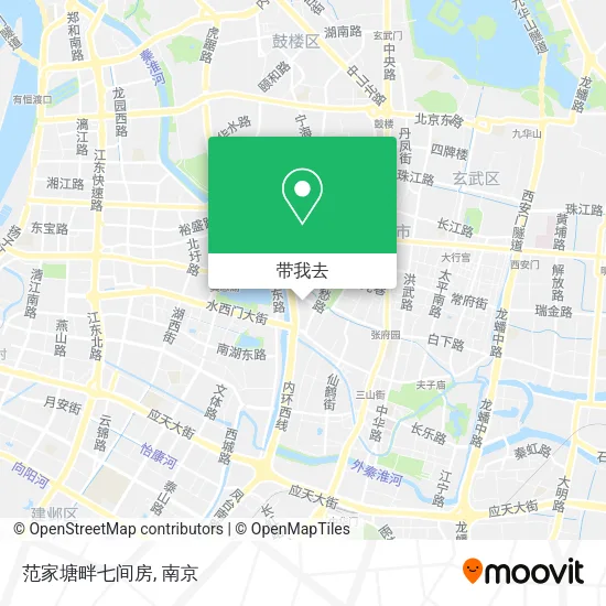 范家塘畔七间房地图