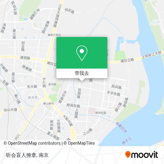 听会盲人推拿地图