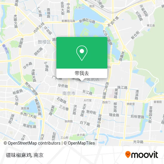 疆味椒麻鸡地图