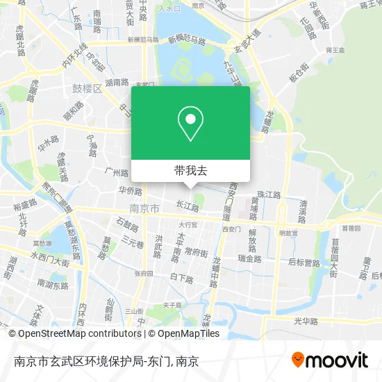 南京市玄武区环境保护局-东门地图