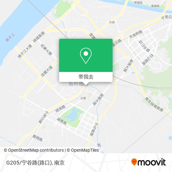 G205/宁谷路(路口)地图