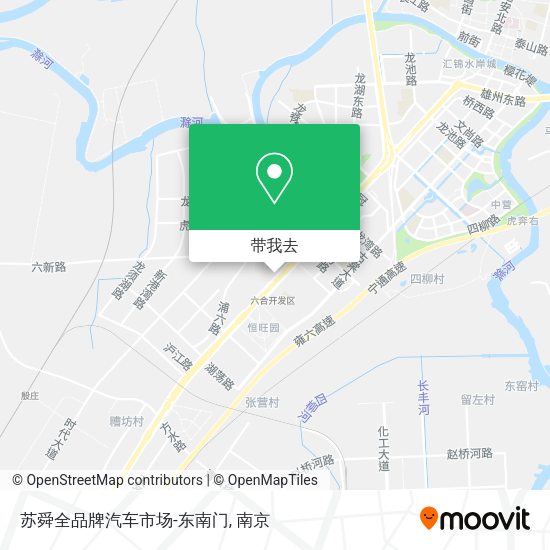 苏舜全品牌汽车市场-东南门地图