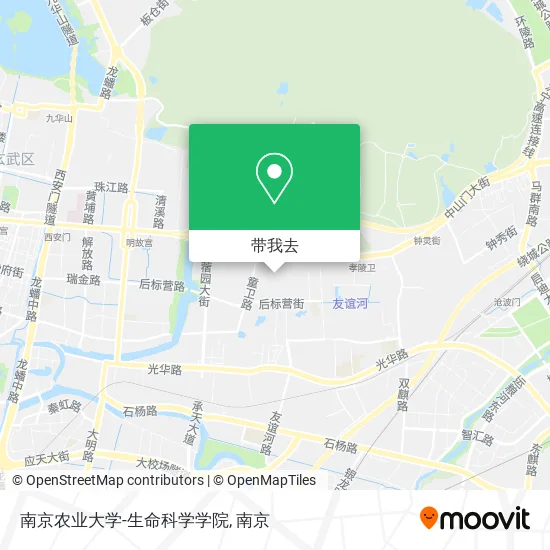 南京农业大学-生命科学学院地图