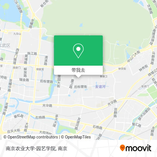 南京农业大学-园艺学院地图