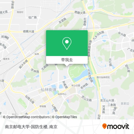 南京邮电大学-国防生楼地图