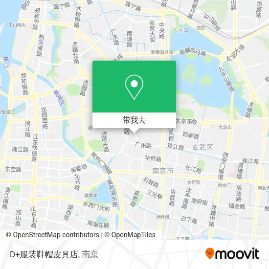 D+服装鞋帽皮具店地图