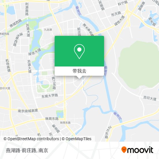 燕湖路·前庄路地图
