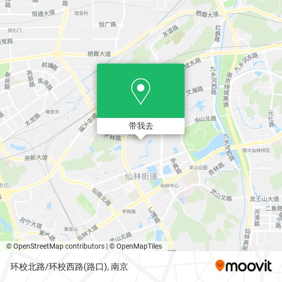 环校北路/环校西路(路口)地图