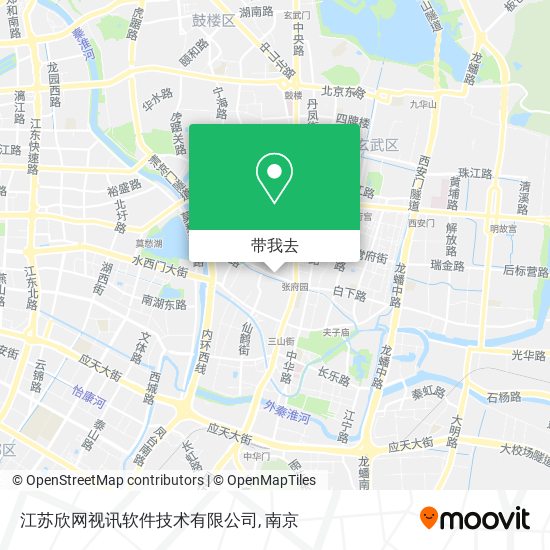 江苏欣网视讯软件技术有限公司地图