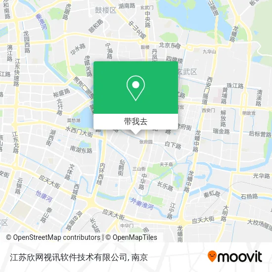江苏欣网视讯软件技术有限公司地图