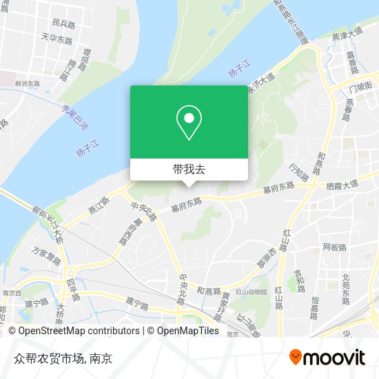 众帮农贸市场地图