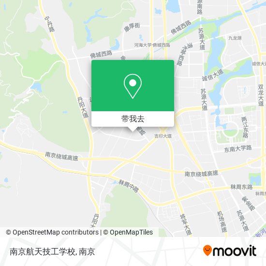 南京航天技工学校地图