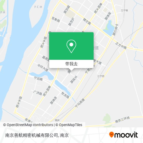南京善航精密机械有限公司地图