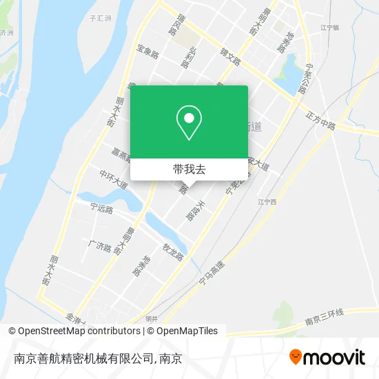 南京善航精密机械有限公司地图