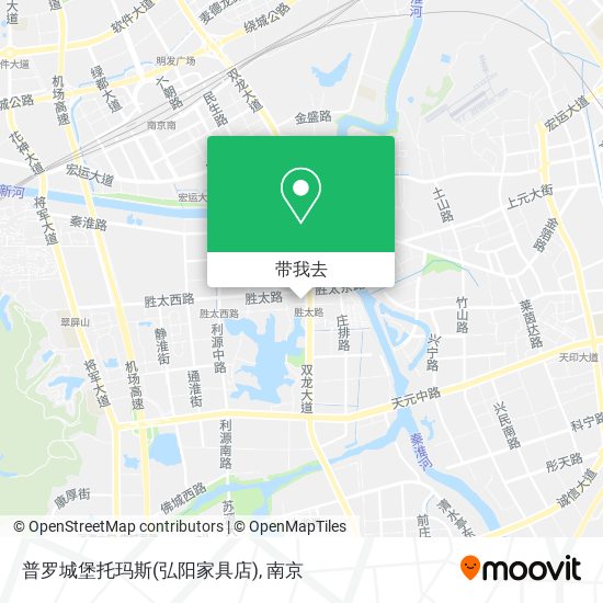 普罗城堡托玛斯(弘阳家具店)地图