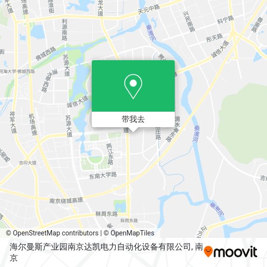 海尔曼斯产业园南京达凯电力自动化设备有限公司地图