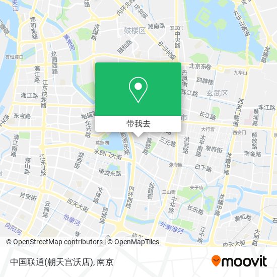 中国联通(朝天宫沃店)地图