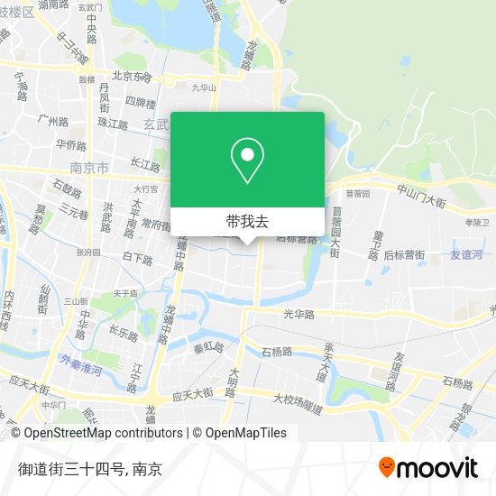 御道街三十四号地图