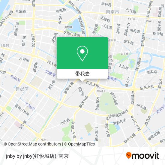 jnby by jnby(虹悦城店)地图