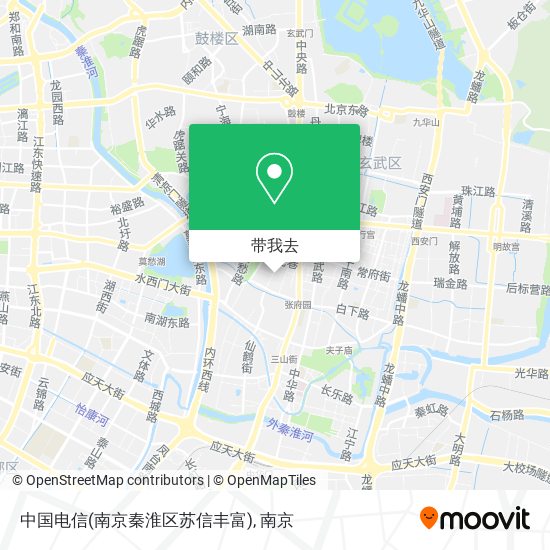 中国电信(南京秦淮区苏信丰富)地图