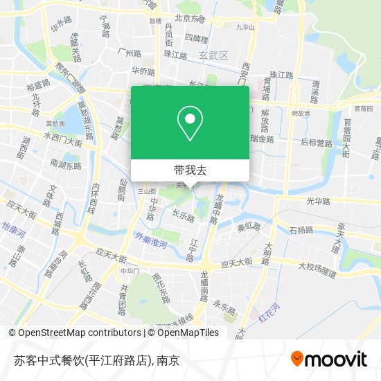 苏客中式餐饮(平江府路店)地图