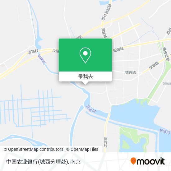 中国农业银行(城西分理处)地图