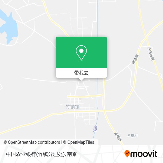 中国农业银行(竹镇分理处)地图