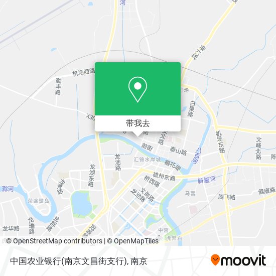 中国农业银行(南京文昌街支行)地图