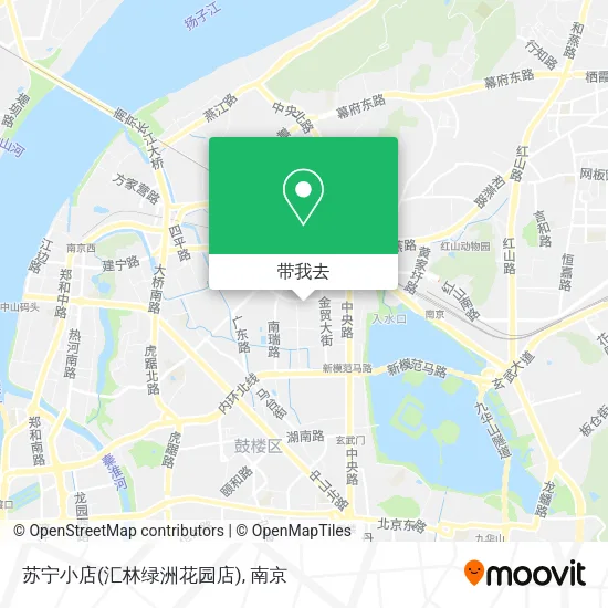 苏宁小店(汇林绿洲花园店)地图