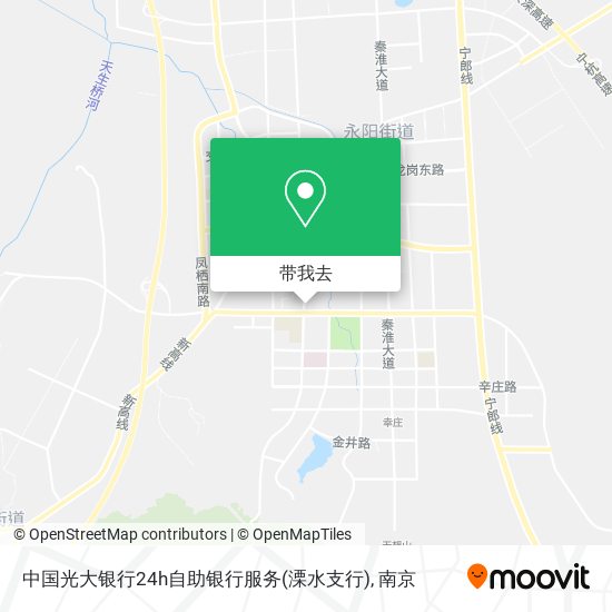 中国光大银行24h自助银行服务(溧水支行)地图