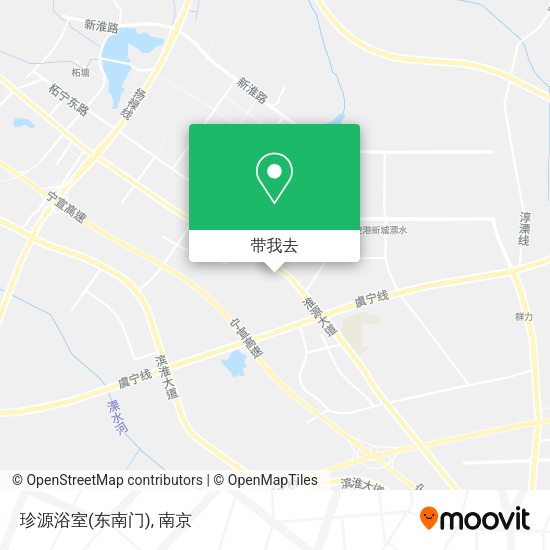 珍源浴室(东南门)地图