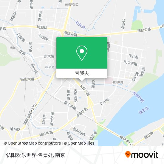 弘阳欢乐世界-售票处地图