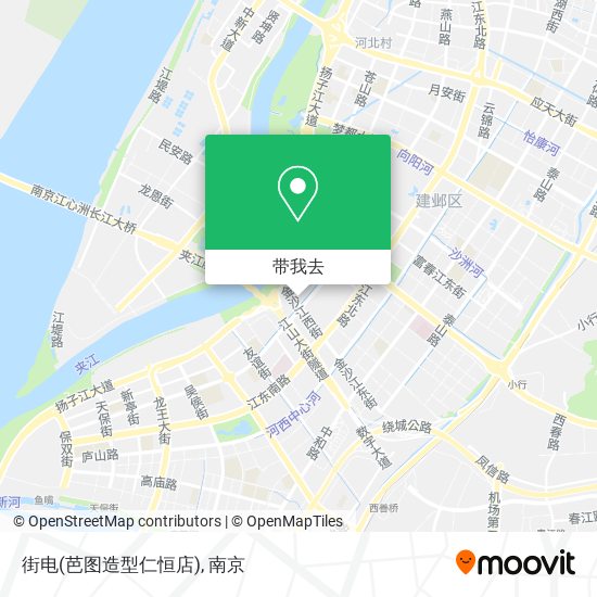 街电(芭图造型仁恒店)地图
