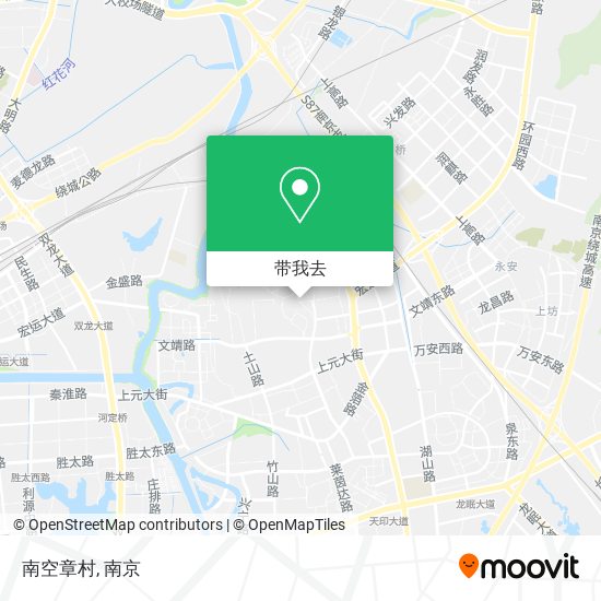 南空章村地图