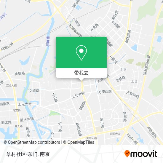 章村社区-东门地图