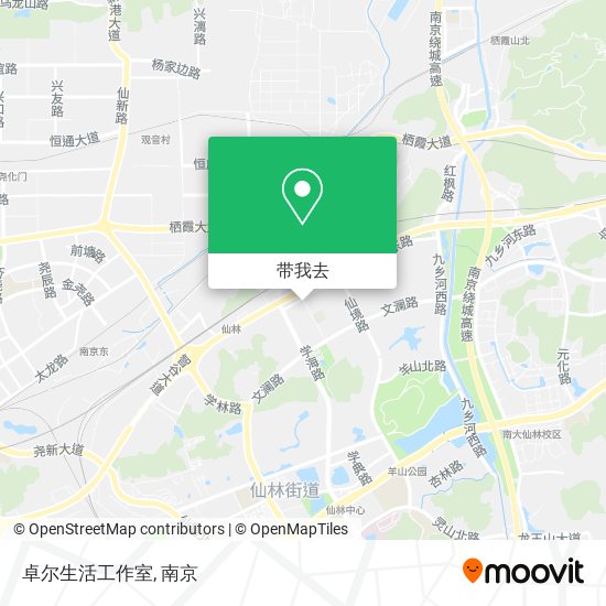 卓尔生活工作室地图