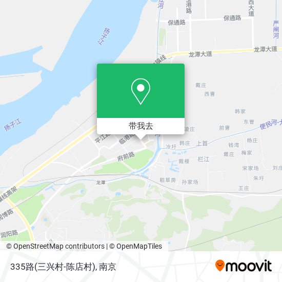 335路(三兴村-陈店村)地图
