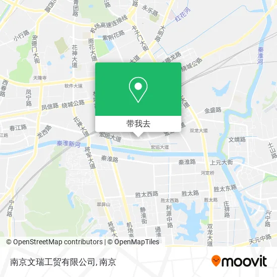 南京文瑞工贸有限公司地图