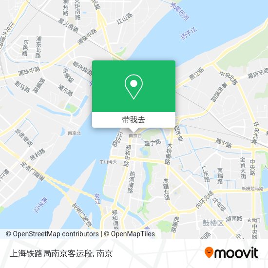 上海铁路局南京客运段地图