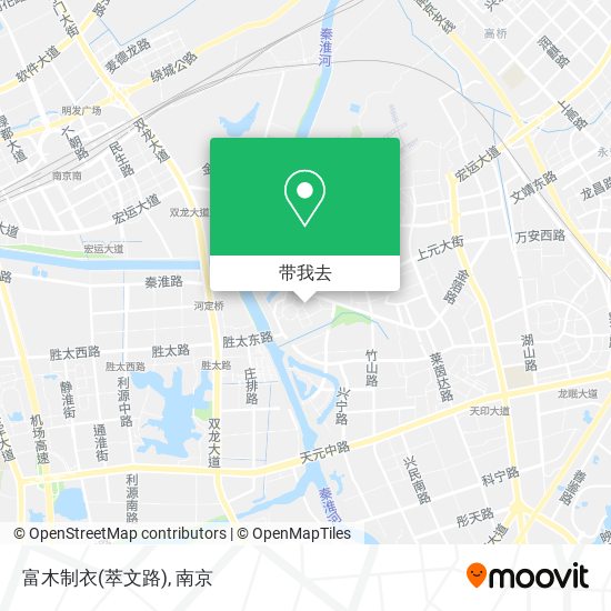 富木制衣(萃文路)地图