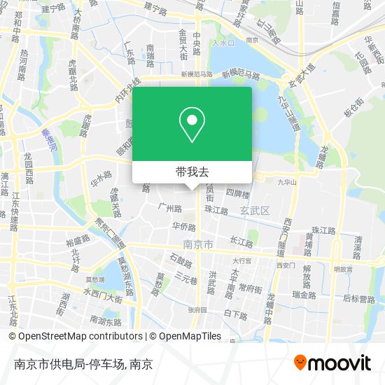 南京市供电局-停车场地图