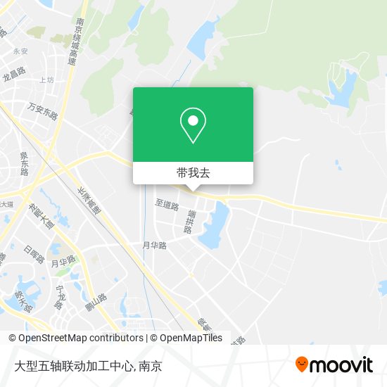 大型五轴联动加工中心地图