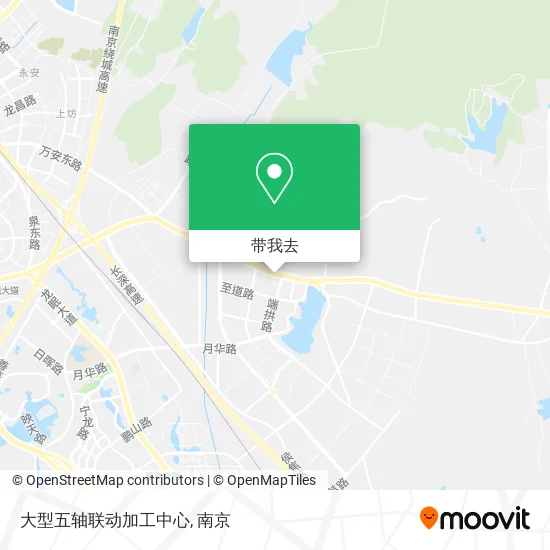 大型五轴联动加工中心地图