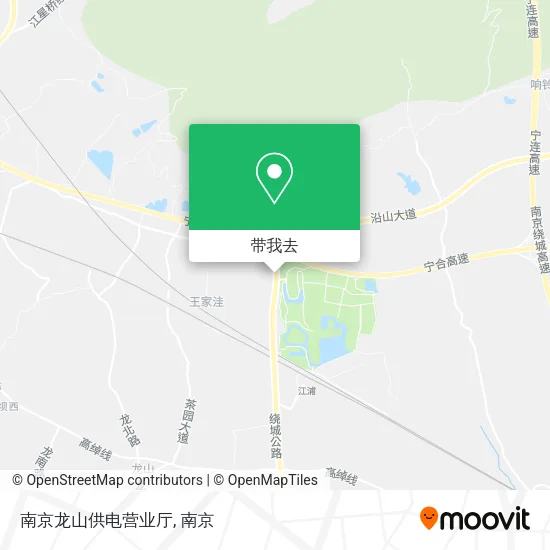 南京龙山供电营业厅地图