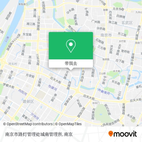南京市路灯管理处城南管理所地图