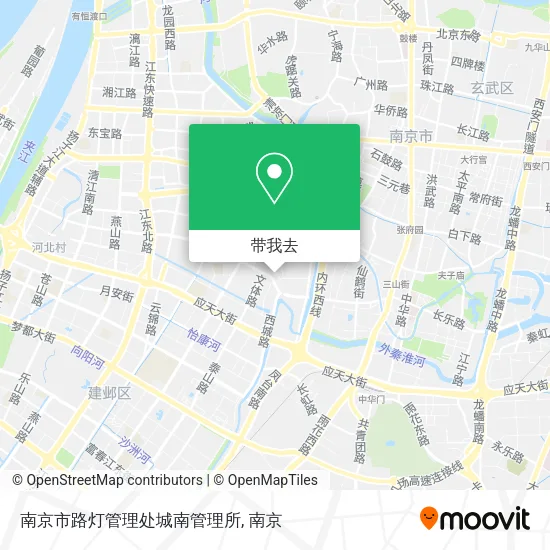 南京市路灯管理处城南管理所地图