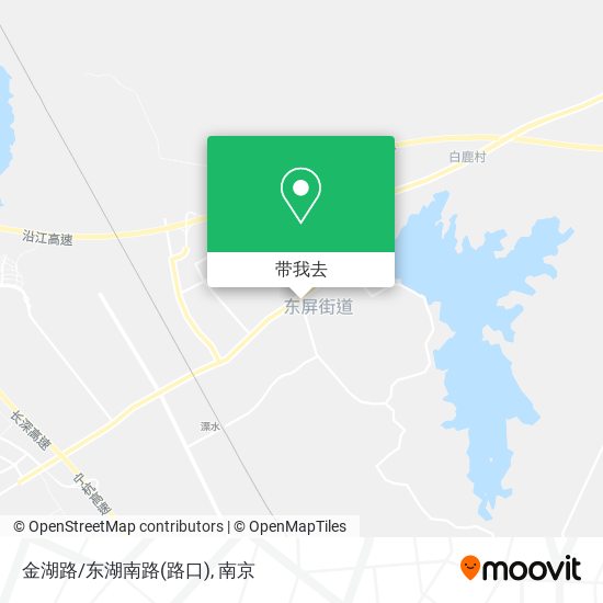 金湖路/东湖南路(路口)地图