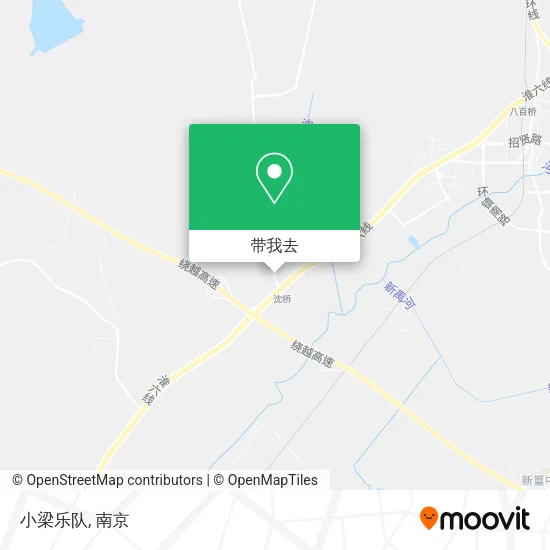 小梁乐队地图