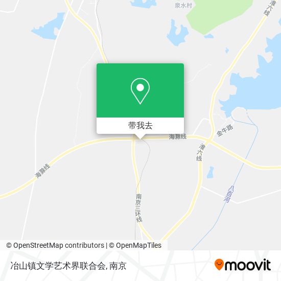 冶山镇文学艺术界联合会地图